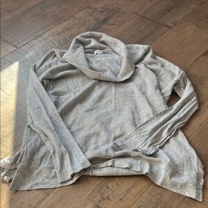 Splendid maternity waffle knit long sleeve size medium